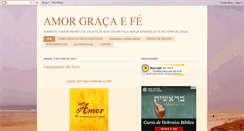 Desktop Screenshot of amorgracaefe.com
