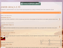 Tablet Screenshot of amorgracaefe.com